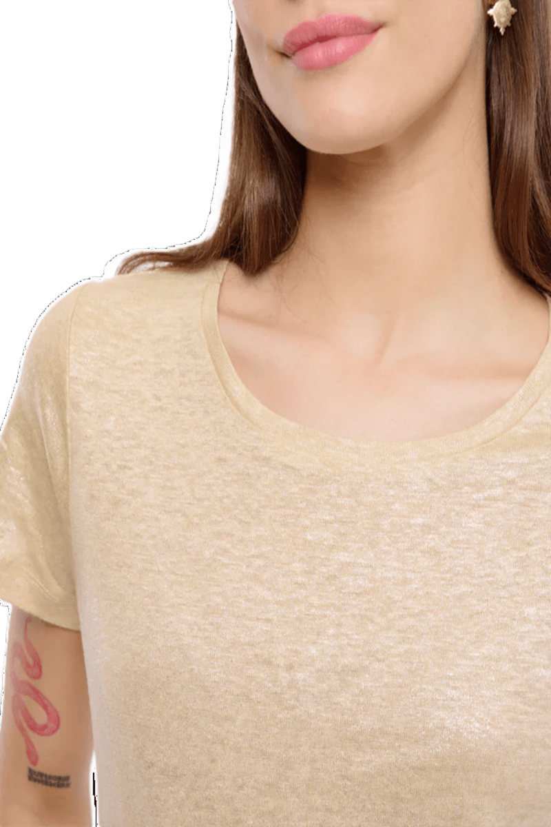 T-SHIRT MELODY - COLOR BEIGE